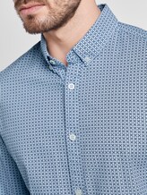 Gemustertes Hemd - Männer - light blue geometric design Gemustertes Hemd - Männer - light blue geometric design - 9 - TOM TAILOR