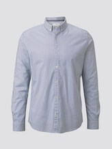 Gemustertes Hemd - Männer - white navy geometric design Gemustertes Hemd - Männer - white navy geometric design - 7 - TOM TAILOR