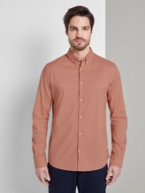 Gemustertes Hemd - Männer - orange geometric design Gemustertes Hemd - Männer - orange geometric design - 1 - TOM TAILOR