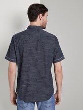 Fein gestreiftes Kurzarmhemd - Männer - navy parachute design Fein gestreiftes Kurzarmhemd - Männer - navy parachute design - 2 - TOM TAILOR