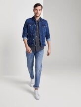 Fein gestreiftes Kurzarmhemd - Männer - navy parachute design Fein gestreiftes Kurzarmhemd - Männer - navy parachute design - 3 - TOM TAILOR