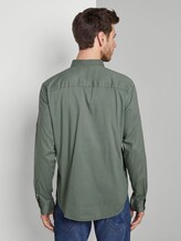 Oxford Hemd mit Brusttasche - Männer - Pale Bark Green Oxford Hemd mit Brusttasche - Männer - Pale Bark Green - 2 - TOM TAILOR