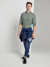 Oxford Hemd mit Brusttasche - Männer - Pale Bark Green Oxford Hemd mit Brusttasche - Männer - Pale Bark Green - 3 - TOM TAILOR