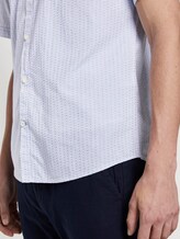 Strukturiertes Kurzarmhemd mit Streifen - Männer - light blue white dobby stripe Strukturiertes Kurzarmhemd mit Streifen - Männer - light blue white dobby stripe - 10 - TOM TAILOR