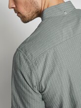 Strukturiertes Kurzarmhemd mit Streifen - Männer - olive white dobby stripe Strukturiertes Kurzarmhemd mit Streifen - Männer - olive white dobby stripe - 10 - TOM TAILOR