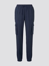 Nena & Larissa: Soft cargo trousers in a utility look - Women - Real Navy Blue Nena & Larissa: Soft cargo trousers in a utility look - Women - Real Navy Blue - 7 - TOM TAILOR Denim
