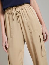 Weiche Cargo-Hose im Utility-Look - Frauen - dark beige Weiche Cargo-Hose im Utility-Look - Frauen - dark beige - 10 - TOM TAILOR Denim
