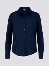 Schlichte Hemdbluse - Frauen - Night Sky Blue Schlichte Hemdbluse - Frauen - Night Sky Blue - 7 - Mine to five