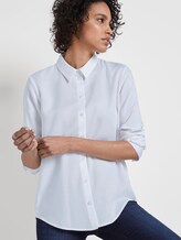 Schlichte Hemdbluse - Frauen - White Schlichte Hemdbluse - Frauen - White - 5 - Mine to five