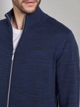 Feine Strickjacke - Männer - navy blue heather yarn Feine Strickjacke - Männer - navy blue heather yarn - 9 - TOM TAILOR