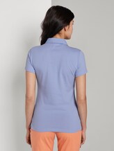 Basic polo shirt met borstzak - Vrouwen - Parisienne Blue Basic polo shirt met borstzak - Vrouwen - Parisienne Blue - 2 - TOM TAILOR