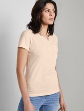 Basic polo shirt met borstzak - Vrouwen - soft vanilla Basic polo shirt met borstzak - Vrouwen - soft vanilla - 5 - TOM TAILOR