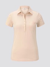 Basic polo shirt met borstzak - Vrouwen - soft vanilla Basic polo shirt met borstzak - Vrouwen - soft vanilla - 7 - TOM TAILOR