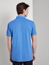 Poloshirt mit Print - Männer - water sport blue Poloshirt mit Print - Männer - water sport blue - 2 - TOM TAILOR Denim