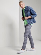 Polo shirt with contrasting stripes - Men - soft neo green Polo shirt with contrasting stripes - Men - soft neo green - 3 - TOM TAILOR Denim
