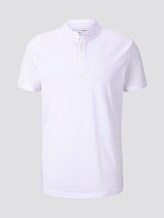Henley T-Shirt - Männer - White Henley T-Shirt - Männer - White - 7 - TOM TAILOR Denim