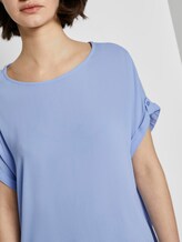 Blusenshirt mit Turn-Ups - Frauen - fresh light blue Blusenshirt mit Turn-Ups - Frauen - fresh light blue - 9 - TOM TAILOR Denim