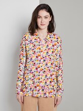 Shirt blouse with a floral print - Women - multicolor flower print Shirt blouse with a floral print - Women - multicolor flower print - 1 - TOM TAILOR Denim