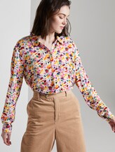 Shirt blouse with a floral print - Women - multicolor flower print Shirt blouse with a floral print - Women - multicolor flower print - 5 - TOM TAILOR Denim