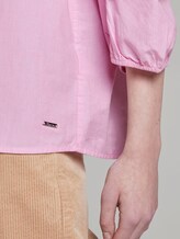 Bluse mit Ballonärmeln - Frauen - bright pink chambray Bluse mit Ballonärmeln - Frauen - bright pink chambray - 9 - TOM TAILOR Denim