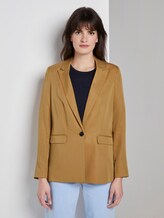 Moderner Blazer aus Lyocell - - clay beige Moderner Blazer aus Lyocell - - clay beige - 1 - Mine to five