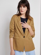 Moderner Blazer aus Lyocell - - clay beige Moderner Blazer aus Lyocell - - clay beige - 5 - Mine to five