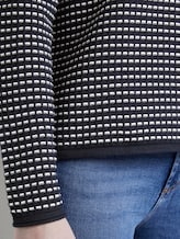 Gepunkteter Strickpullover - Frauen - Sky Captain Blue Gepunkteter Strickpullover - Frauen - Sky Captain Blue - 10 - TOM TAILOR