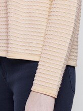Gepunkteter Strickpullover - Frauen - soft vanilla Gepunkteter Strickpullover - Frauen - soft vanilla - 10 - TOM TAILOR