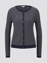 Gepunkteter Cardigan - Frauen - Sky Captain Blue Gepunkteter Cardigan - Frauen - Sky Captain Blue - 7 - TOM TAILOR