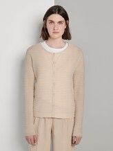 Polka Dot Cardigan - Vrouwen - soft vanilla Polka Dot Cardigan - Vrouwen - soft vanilla - 1 - TOM TAILOR