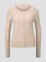 Polka Dot Cardigan - Vrouwen - soft vanilla Polka Dot Cardigan - Vrouwen - soft vanilla - 7 - TOM TAILOR