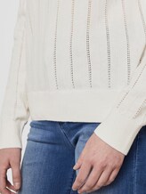 Strukturierter Strickpullover - Frauen - Whisper White Strukturierter Strickpullover - Frauen - Whisper White - 10 - TOM TAILOR