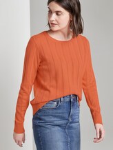 Getextureerde trui - Vrouwen - fruity melon orange Getextureerde trui - Vrouwen - fruity melon orange - 5 - TOM TAILOR