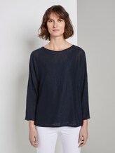 Schlichter Pullover - Frauen - Sky Captain Blue Schlichter Pullover - Frauen - Sky Captain Blue - 1 - TOM TAILOR