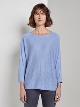 Schlichter Pullover - Frauen - Parisienne Blue Schlichter Pullover - Frauen - Parisienne Blue - 1 - TOM TAILOR