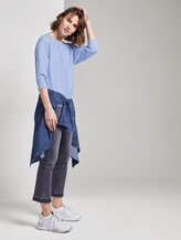 Schlichter Pullover - Frauen - Parisienne Blue Schlichter Pullover - Frauen - Parisienne Blue - 3 - TOM TAILOR