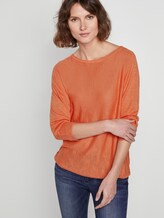 Schlichter Pullover - Frauen - fruity melon orange Schlichter Pullover - Frauen - fruity melon orange - 5 - TOM TAILOR