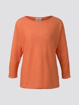 Schlichter Pullover - Frauen - fruity melon orange Schlichter Pullover - Frauen - fruity melon orange - 7 - TOM TAILOR