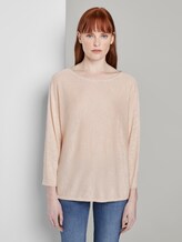 Schlichter Pullover - Frauen - soft vanilla Schlichter Pullover - Frauen - soft vanilla - 1 - TOM TAILOR