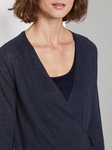 Cardigan zum Wickeln - Frauen - Sky Captain Blue Cardigan zum Wickeln - Frauen - Sky Captain Blue - 9 - TOM TAILOR