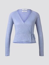 Cardigan zum Wickeln - Frauen - Parisienne Blue Cardigan zum Wickeln - Frauen - Parisienne Blue - 7 - TOM TAILOR