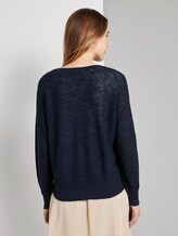 Lockerer Cardigan - Frauen - Sky Captain Blue Lockerer Cardigan - Frauen - Sky Captain Blue - 2 - TOM TAILOR
