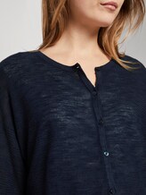 Lockerer Cardigan - Frauen - Sky Captain Blue Lockerer Cardigan - Frauen - Sky Captain Blue - 9 - TOM TAILOR