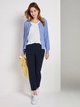 Lockerer Cardigan - Frauen - Parisienne Blue Lockerer Cardigan - Frauen - Parisienne Blue - 3 - TOM TAILOR