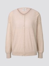 Lockerer Cardigan - Frauen - soft vanilla Lockerer Cardigan - Frauen - soft vanilla - 7 - TOM TAILOR