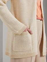Strukturierter Cardigan - Frauen - soft vanilla Strukturierter Cardigan - Frauen - soft vanilla - 10 - TOM TAILOR