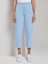 Kate straight culotte - Women - Soft Charming Blue Kate straight culotte - Women - Soft Charming Blue - 1 - Mine to five