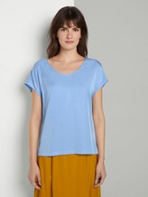 Schlichte Bluse - Frauen - Soft Charming Blue Schlichte Bluse - Frauen - Soft Charming Blue - 1 - Mine to five