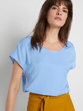 Schlichte Bluse - Frauen - Soft Charming Blue Schlichte Bluse - Frauen - Soft Charming Blue - 5 - Mine to five