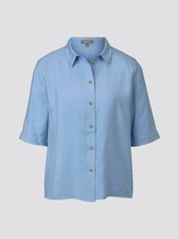 Schlichtes Blusenshirt - Frauen - Soft Charming Blue Schlichtes Blusenshirt - Frauen - Soft Charming Blue - 7 - Mine to five